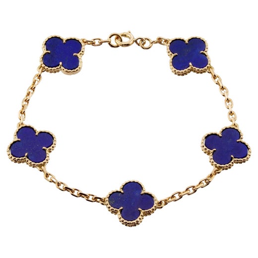 Luxe Blue Gold Bracelet